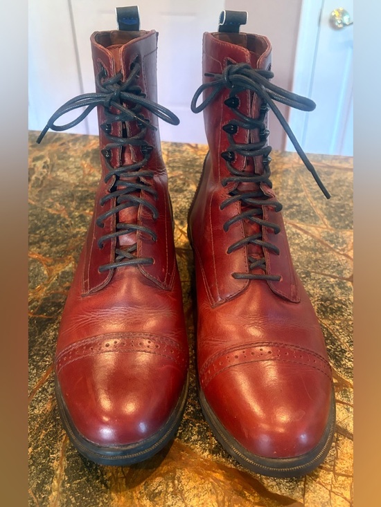 Ariat Shoes - Ariat Women’s Cognac Leather Lace-Up Chukka Paddock Boots